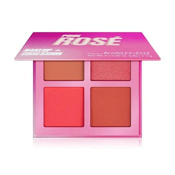 фото палетка рум'ян для обличчя makeup obsession blush palette, sweet like a peach, 4.4 г