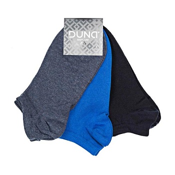 фото набір шкарпеток чоловічих duna 1064 укорочені, сині, темно-сині, чорні, розмір 27-29 (3 пари)
