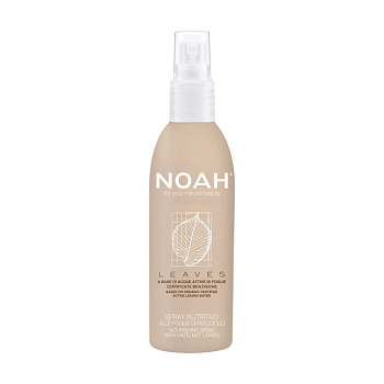 фото спрей для випрямлення волосся noah nourishing spray з листям фундука, 150 мл