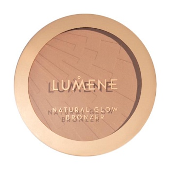 фото бронзер для обличчя lumene natural glow bronzer, 1 arctic summer, 10 г