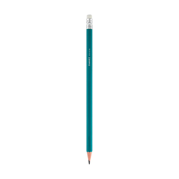 фото олівець графітний axent hb з гумкою, 1 шт (9004-а)