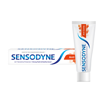 фото зубна паста sensodyne захист від карієсу, 75 мл