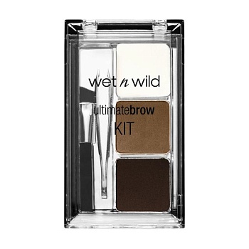 фото набір для брів wet n wild ultimate brow kit, 963 ash brown, 2.5 г