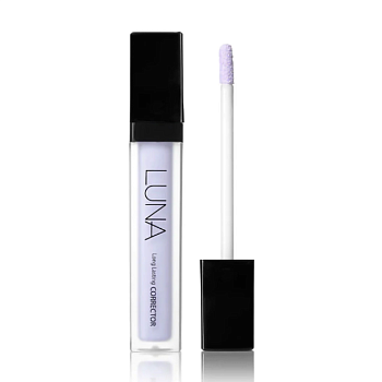 фото стійкий коректор для обличчя luna long lasting corrector 02 pure lavender, 6.5 г